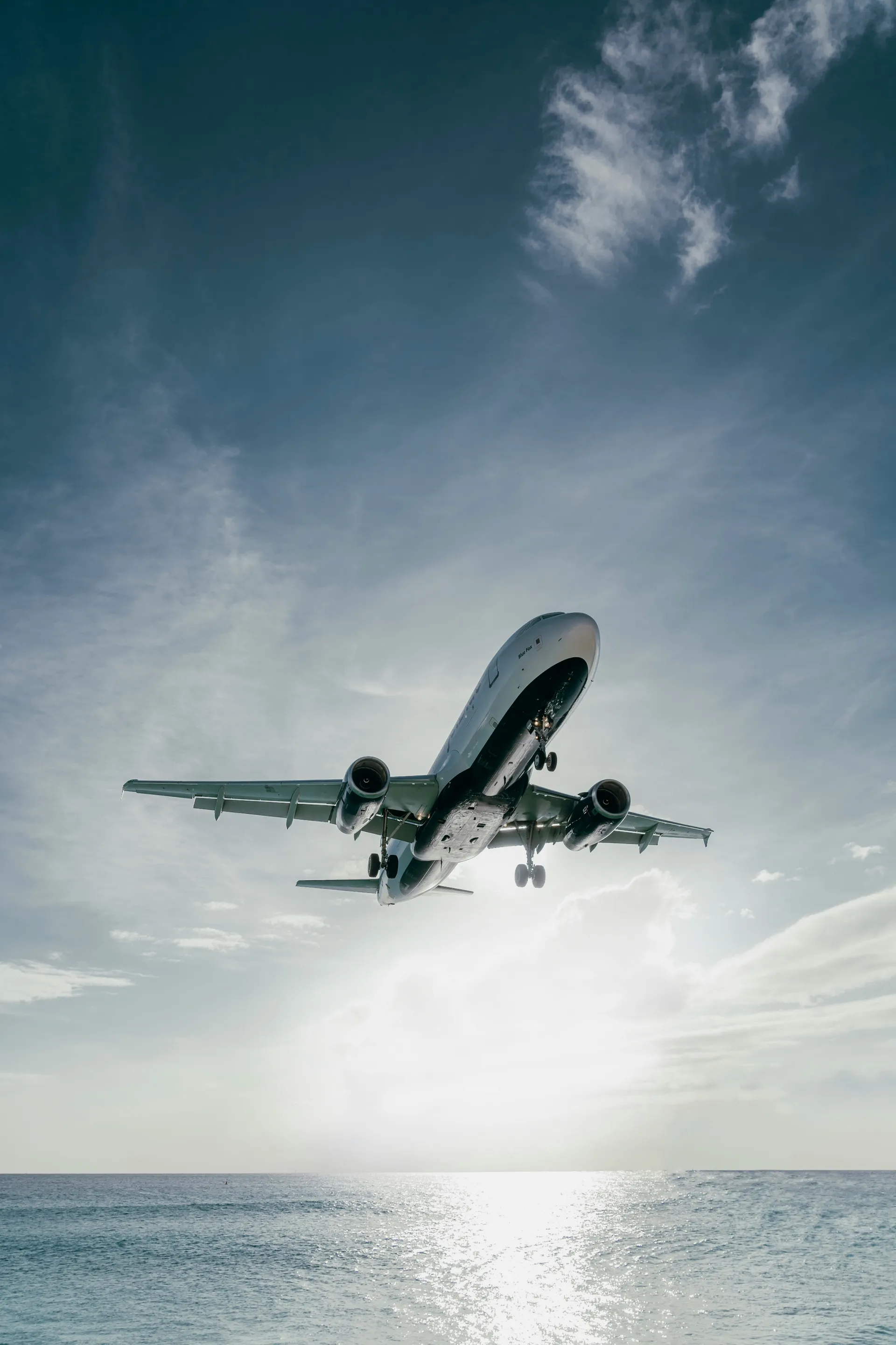 Aircraft flying over landscape representing flight training opportunities