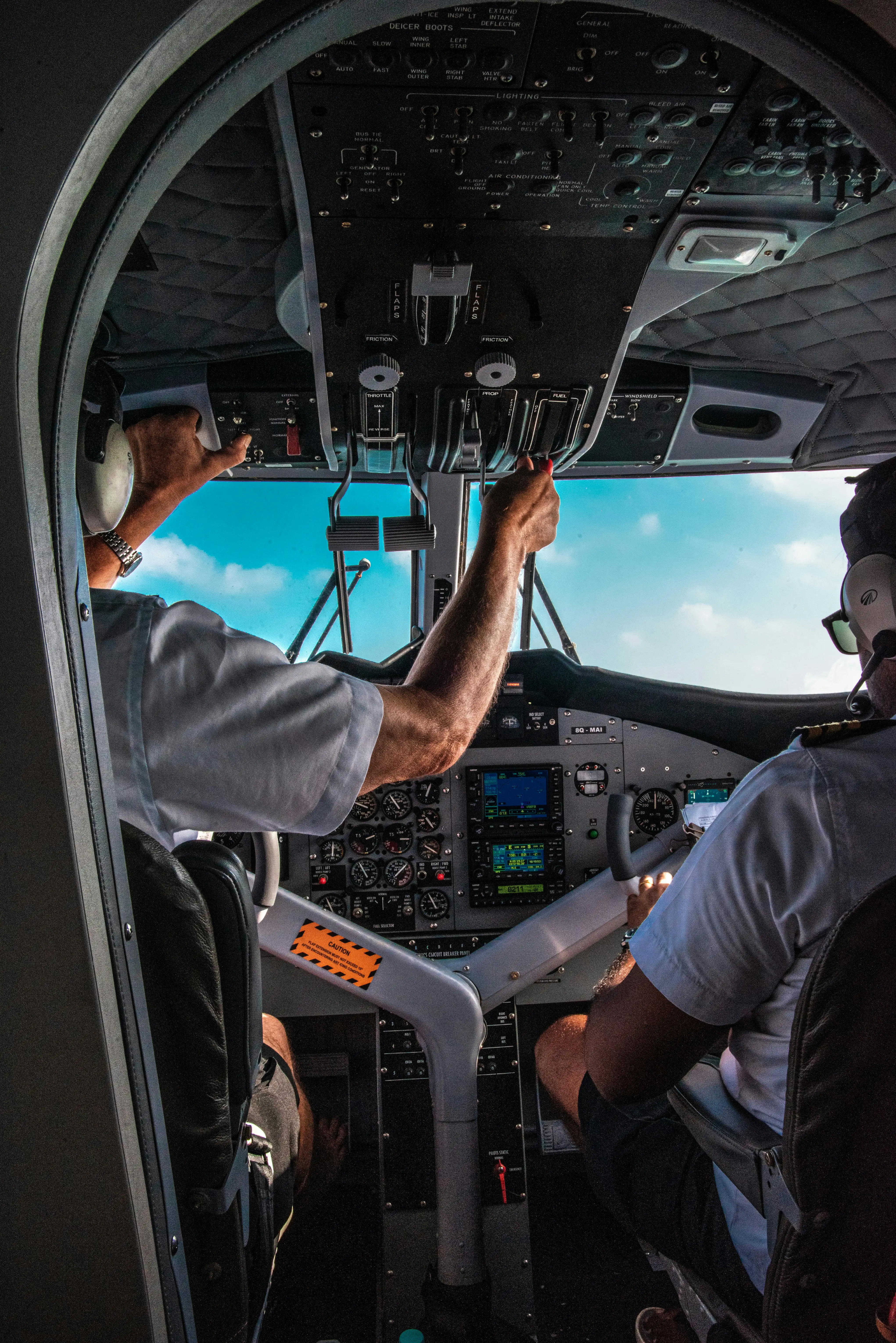 Aerial view representing aviation career opportunities for scholarship students