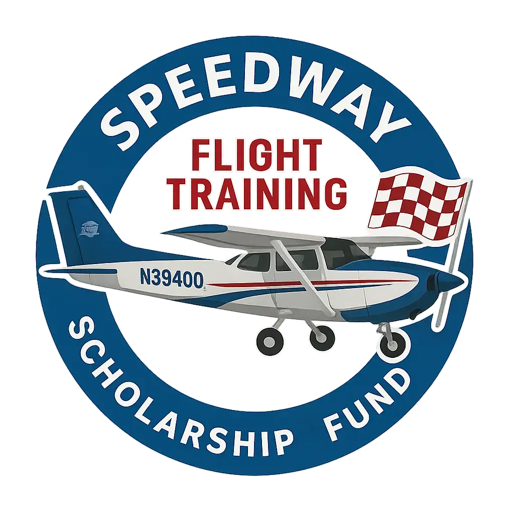 Speedway Scholarship Fund semi-transparent logo - Supporting future aviators in Georgia